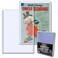 BCW Golden Age Comic Book Toploader 10 ct Rigid Comic Book Protector Hard Case Holds Golden Age Comics Short Side Opening Top Loaders for Comics Display