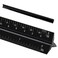 DSUWAZU 12 Architectural Scale Ruler Aluminum Scale Triangular Ruler Scale Ruler for Blueprint Imperial Measurements for Architects Engineering Artists Draftsman Drawing LaserEtched MarkingsBlack