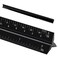 DSUWAZU 12 Architectural Scale Ruler Aluminum Scale Triangular Ruler Scale Ruler for Blueprint Imperial Measurements for Architects Engineering Artists Draftsman Drawing LaserEtched MarkingsBlack