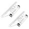 Cionyce 2 Pcs Plastic Measuring Rolling Ruler 6 Inch Drawing Roller Ruler Parallel Glider Rolling Rulers Drawing Design for Measuring Drafting
