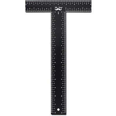 Mr. Pen Mr Pen T Square T Ruler 12 inch Metal Ruler T Square Ruler Drafting Tools Architect Ruler Set Square Drafting Ruler Tsquare Truler Architectural Triangle Tee Ruler L Square Scale Ruler