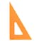 Pacific Arc s Scholastic Triangle 12 inch Fluorescent 3060 Angle Polystyrene Inking Edge Technical Drawing Tools Drafting Architect and Engineering