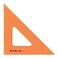 Pacific Arc s Scholastic Triangle 6 inch Fluorescent 4590 Angle Polystyrene Inking Edge Technical Drawing Tools Drafting Architect and Engineering