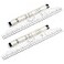 PENKOHOME 12 Inch Slide Ruler for Mathematics 2 Pack Multifunctional Drawing Rolling Ruler Balancing Scale for Students Artists Architects Engineers