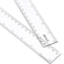 EBOOT 2 Pack Plastic Ruler Straight Ruler Plastic Measuring Tool for Student School Office 12 Inch