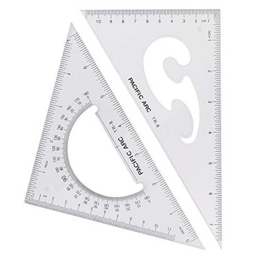 Pacific Arc Triangle Set 8 Inch 3060 4590