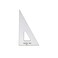 Pacific Arc Drafting Triangle 10inch 306090 Degrees wInking Edge Topaz