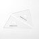 STAEDTLER Staedtler 964 15 Triangular Ruler Drafting Set Mars 59 inches 15 cm