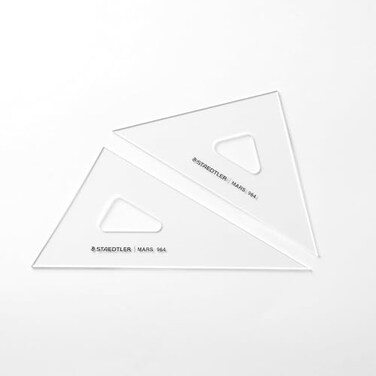 STAEDTLER Staedtler 964 15 Triangular Ruler Drafting Set Mars 59 inches 15 cm