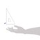 Pacific Arc Drafting Triangle 4inch 306090 Degrees Clear Acrylic