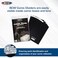 BCW Comic Dividers 25 Pack Archival Polyethylene Plastic Dividers Organize Comics Efficiently in Storage Boxes WriteOn Index Tab Black