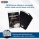BCW Comic Dividers 25 Pack Archival Polyethylene Plastic Dividers Organize Comics Efficiently in Storage Boxes WriteOn Index Tab Black