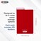 BCW Comic Dividers 25 Pack Archival Polyethylene Plastic Dividers Organize Comics Efficiently in Storage Boxes WriteOn Index Tab Red