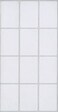 Maco MACO White Rectangular MultiPurpose Labels 1 x 112 Inches 500 Per Box MS1624