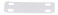 Panduit MP250C Harness Identification Marker Plate Nylon 66 250 by 075Inch White 100Pack
