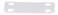 Panduit MP250C Harness Identification Marker Plate Nylon 66 250 by 075Inch White 100Pack