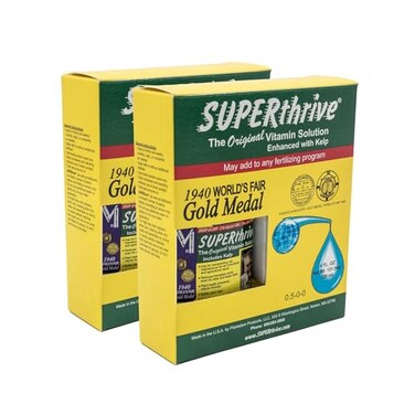 SUPERthrive Original Plant Vitamin Solution with Kelp for All Plants 4 Oz 2 Pack