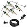 Blumat Drip Irrigation System Tropf Patio and Deck Starter Kit Automatic Plant Watering Devices Easy Setup Self Watering System for Indoor Prevents Overwatering
