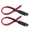 LIXINTIAN 10AWG SAE Connector Extension Cable 2Pack Quick Disconnect Plug 30cm1ft Solar Panel SAE Plug