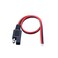 LIXINTIAN 10AWG SAE Connector Extension Cable 2Pack Quick Disconnect Plug 30cm1ft Solar Panel SAE Plug