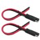 LIXINTIAN 10AWG SAE Connector Extension Cable 2Pack Quick Disconnect Plug 30cm1ft Solar Panel SAE Plug