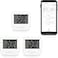 YoLink Smart Wireless Temperature Humidity Sensor 3Pack Wide Temp Range for Fridge Green House Pet Cage App Alerts Emails TextSMS alerts Hub Required