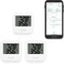 YoLink Smart Wireless Temperature Humidity Sensor 3Pack Wide Temp Range for Fridge Green House Pet Cage App Alerts Emails TextSMS alerts Hub Required