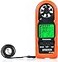 BTMETER Anemometer Handheld Wind Speed Meter BT816B Mini Digital Air Flow Meter with LCD BacklightWind Chill Temp MaxAvgCurrent Mode to Measure Air Flow Velocity for Sailing Drone Golf HVAC