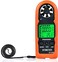 BTMETER Anemometer Handheld Wind Speed Meter BT816B Mini Digital Air Flow Meter with LCD BacklightWind Chill Temp MaxAvgCurrent Mode to Measure Air Flow Velocity for Sailing Drone Golf HVAC