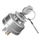 Earthtec Ignition Starter Switch Compatible with Hustler Mower 045898 Ignition Key Switch with 2 Key Fits for Exmark Lazer Z Super Z Hydro Walk Behind