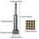 Acrux7 6 Inch x 1 14 Inch SDS Plus Bushing Tool for Concrete SDS Max Bushing Bit Square Head Concrete Roughness Coating Remove Bushing Bit for Rotary Hammer Stone Brick Wall SDS Plus 16 Pins