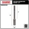 Sabre Tools 34 Inch SDS MAX Ground Rod Driver Bit for use with Rotary Hammer Drill 34 Ground Rod Driver