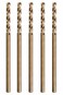 MAX-CRAFT Hss Cobalt Drill Bit Set 18 in x 6 in Aircraft Extension Extra Long Deep Hole Drilling5Pcs