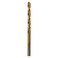 Drill Hulk Pack of 12 564Inch Titanium Nitride Coated Drill Bit Premium M2 High Speed Steel Jobber Length for Metal Plastic Wood