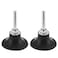 Litoexpe 2 Inch Disc Pad Holder for Roloc 2Pack Quick Change Disc Attachments for Polishing Sanding and Surface Preparation with 14 Inch Shank