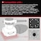 HASMX 2Pack 14 Sheet 8 Hole Stick Square Sanding Backing Plate Replacement Sander Pad for Porter Cable Models 340 342 380 D26411
