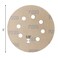 Mestool 5Inch 8Hole Hook and Loop Sanding Discs Orbital Sander Sandpaper Discs 100 Pieces Round Sandpaper Set 220 Grit