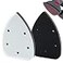 CTPICXM 2pcs Mouse Detail Sanding Interface Pad 140mm90mm 5 Holes Foam Interface Mouse Sander Sandpaper Backing Pad