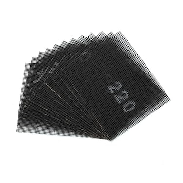 SCOTTCHEN Sanding Mesh 14 Sheet 12pcs 55 x 45 for Palm Sanders Sheets 220 Grit
