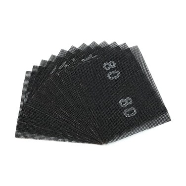 SCOTTCHEN Sanding Mesh 14 Sheet 12pcs 55 x 45 for Palm Sanders Sheets 80 Grit