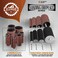 Deadwood Crafted DCT 14 Inch Drive Drill Press Sanding Drum Kit Rubber Sanding Drums 0515 Inch and Spindle Sander Sleeves 20pc