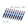 Genmitsu 10Pcs Nano Blue Coat Engraving Bits 30 Degree 01mm Tip 18 Shank Conical VBit