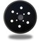 Tockrop 6 Inch 6 Hole Replacement Sander Pad for Ridgid R2611 Random Orbit Sander 6 Hook Loop Sanding Pad Work with 6 Inch Sander Disc 1 Pack