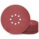 Awutzut 9 inch Sanding Discs 180 Grit 8 Holes Hook and Loop Sandpaper for Drywall Sander 10Pack