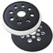 Auto-plaza Pair of 5 Hook Loop Sanding Backing Pad Replacement Part Compatible with Bosc PEX220 PEX220A Skil 7402 7490 2609000750 Set
