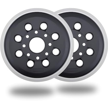 Tockrop 2 Pack 5 Inch 8 Hole Hook Loop Replacement Sander Pad for 5 Bosch ROS20VS ROS20VSC ROS20VSK ROS20 ROS10 Random Orbit Sander Sanding Backing Pad