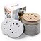 POLIWELL 5 Inch Sanding Discs Hook and Loop 8 Hole Heavy Duty Silicon Carbide Sandpaper 320 400 600 800 1000 1500 2000 3000 4000 5000 7000 10000 with Interface Pad for Random Orbital Sander120 Pack