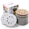 POLIWELL 5 Inch Sanding Discs Hook and Loop 8 Hole Heavy Duty Silicon Carbide Sandpaper 320 400 600 800 1000 1500 2000 3000 4000 5000 7000 10000 with Interface Pad for Random Orbital Sander120 Pack