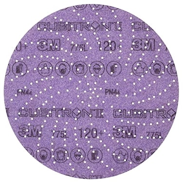 3M Xtract Cubitron II Hookit Clean Sanding Film Disc 775L 5 in 15 Piece MultiPack Hook and Loop S