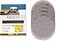 Mirka Abranet Net Disc 5 inchGrit 180 Sandpaper Sanding Discs Hook and Loop 10 pcs 9A232180RP